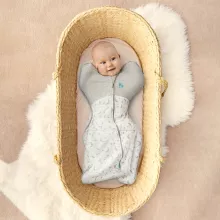 Baby in bassinet