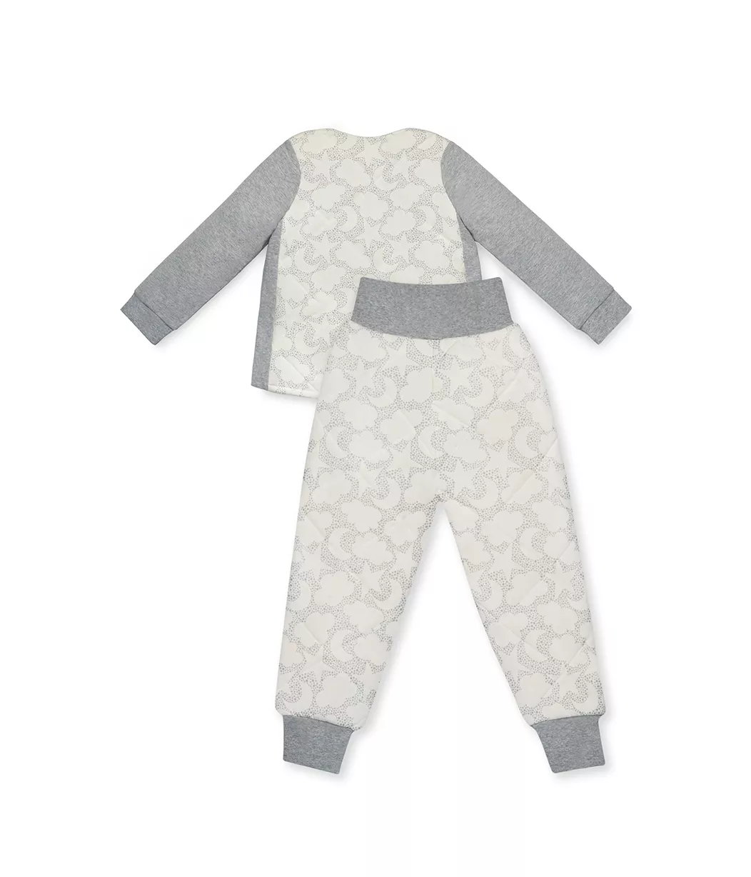 Love To Dream™ Organic Two-Piece Sleep Suit 1.5 TOG Grey